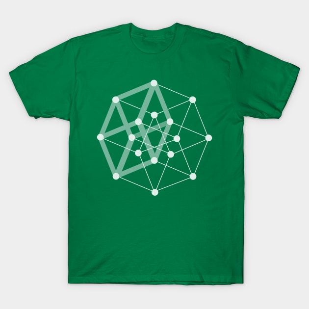 Hypercube T-Shirt by kipstewart